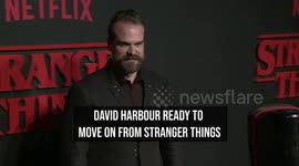 David Harbour ready to move on from Stranger Things