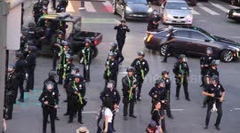 ANTI-ICE PROTEST DOWNTOWN LOS ANGELES