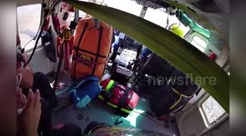 Spain: Hiker Airlifted In Dramatic Helicopter Rescue From Rugged Bocairent Terrain