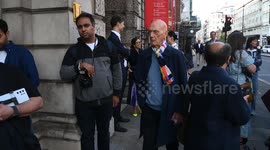 Artist Alan Jones   arrives at the Royal Academy Summer Exhibition celebrity launch party