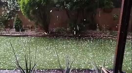 Spain: Madrid Caught in Unexpected June Hailstorm 2