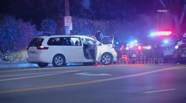 US, Los Angeles: Green Meadows 5 Taken Into Custody After Pursuit