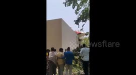Wreckage of Crashed Air India Plane Found in Residential Area