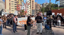 US: Crowds in Los Angeles protest ICE raids