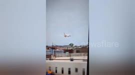 Live footage crash captured