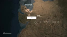 India: MOTION GRAPHICS - UK-bound Air India flight with 242 aboard crashes in western India