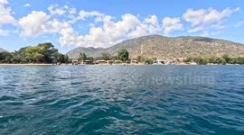 Malawi: Visitors swim with cichlid fish in Malawi's Lake Malawi National Park