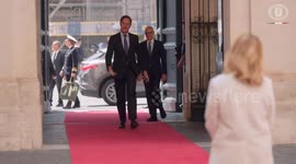 Italy: Italy's Meloni meets NATO's Rutte in Rome ahead of key summit in The Hague