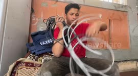 Civilians, reporters exit Gaza's Nasser hospital after Israeli ultimatum