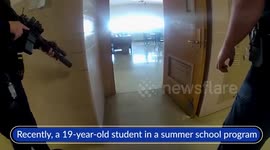 US: Student Pulls Gun On Classmate Inside School Bathroom Then Gets Arrested In Class By Armed Officers