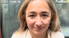 Feryal Clark MP, Parliamentary Under-Secretary of State for AI & Digital Government at AI Summit London Tech Week- Andrew Eborn