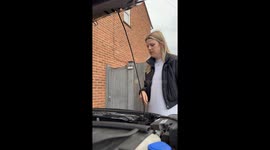 Sunflower Oil In The Car Winds Dad Up