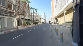 Tel Aviv beach empty after Israel strikes on Iran nuclear sites 2