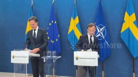 Sweden: NATO chief says 'crucial for US, allies to de-escalate' Mideast after Israel's strikes on Iran