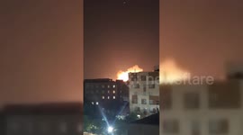 Iran: Explosions Rock Tehran Amid Israeli Airstrike