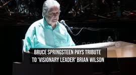Bruce Springsteen pays tribute to 'visionary leader' Brian Wilson