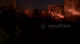 Palestine: Crowds Await Humanitarian Aid In North Gaza