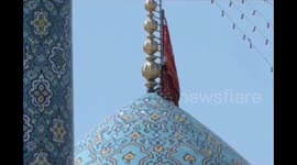 Iran: Red Flag of Revenge Is Raised in Iran After Israel Attack