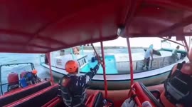 American tourist, 35, rescued after spending whole night floating at sea in Bali