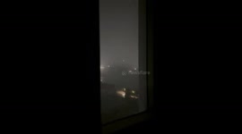 Loud Thunderstorms Rattle Kokapet During Evening Weather Shift