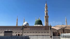 Saudi Arabia: Muslim pilgrims pray at sacred sites in Medina