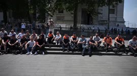 Belgium: Brussels police rally in support of colleague detained over fatal crash involving 11-year-old