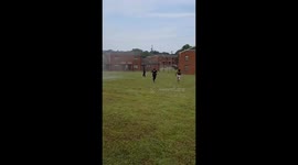 Jackson Officer and Boy Race to a Friendly Tie