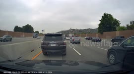 Middle Car Isn't Touched in I-5 Accident