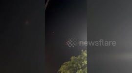 Palestinians in West Bank Watch Iranian Rockets Target Tel Aviv