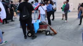 US: LA anti-ice protest