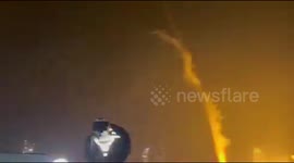 Israel: More footage of the impacts in Tel Aviv