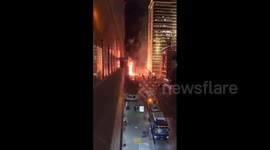 Israel: Iranian missiles striking Tel Aviv City in Central Israel