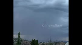 Canada: More Than 600 Lightning Strikes Recorded in Kamloops BC