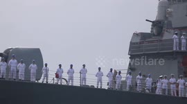 Spain: Sailors Return To Naval Station Rota To Tearful Hugs And Joyful Reunions With Loved Ones