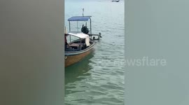 Swedish tourist rescued by Thai police after swimming in sea and almost drowning