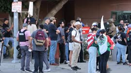 US: LA anti-ice protest