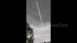 Tornado touches ground in Omaha, USA
