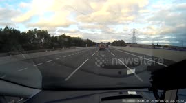 Psychotic driver from Toner Logistics and Transports tries to cause massive crash on M1