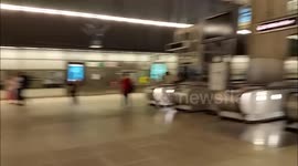 Pokomon Go Hunters In Canary Wharf