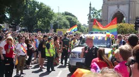 NHS at brighton pride 2016