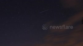 PERSEID METEOR SHOWER 9 AUGUST 2016