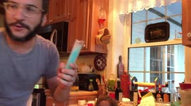 How to not cut the side of your mouth while eating an ice pop