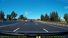 Nice Lane Change Highway 400 Ontario