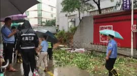 Heavy rainfall causes wall to collapse in southern China, killing three