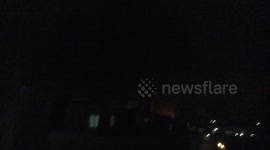 Lightening in the sky