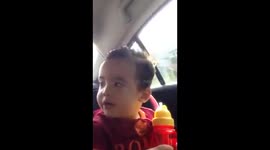 Toddler sings Roma football song 'before he can even talk'