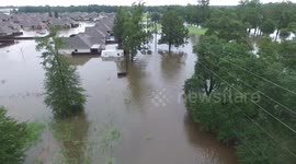 Louisiana Flood 2016 - Pumpkin Center -Drone Footage