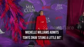 NEWS OF THE WEEK: Michelle Williams admits Tonys snub 'stung a little bit'