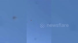 Israel: Israeli Helicopter Shoots Down Iranian Drone