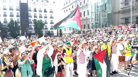 Spain: 125 Spanish cities hold pro-Palestine demonstrations